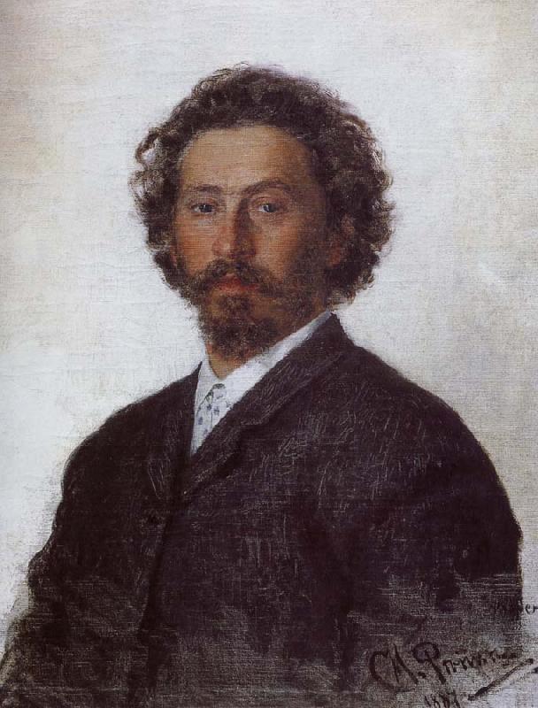 Ilia Efimovich Repin Self-portrait Sweden oil painting art